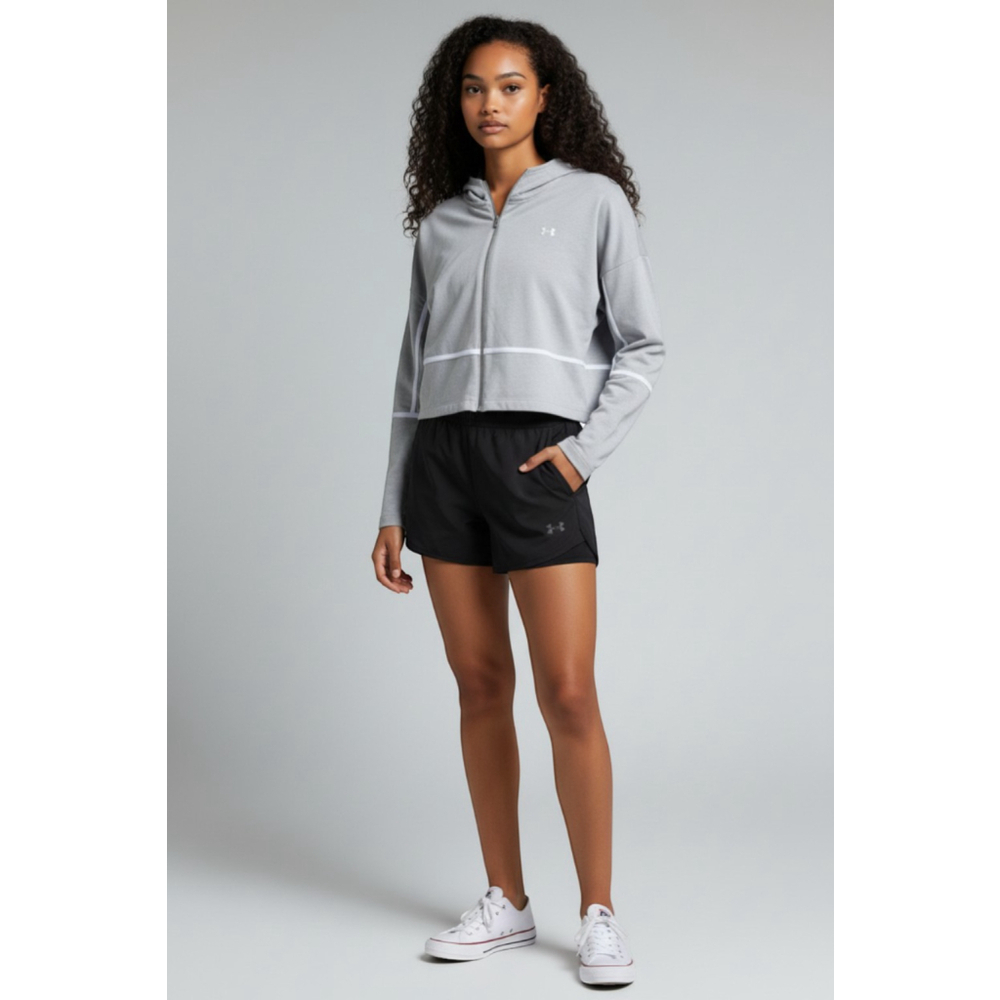 Under Armour Cropped Lightweight Jacket - Size Medium
